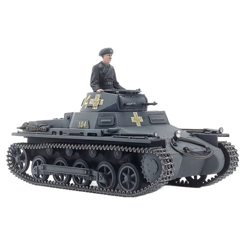 타미야 1/35 독일 I호 프라모델 전차 B형 조립 키트 35388 혼합색상, 1개