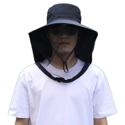LUIEL 벌레 차단 양봉모자, 블랙, 1개