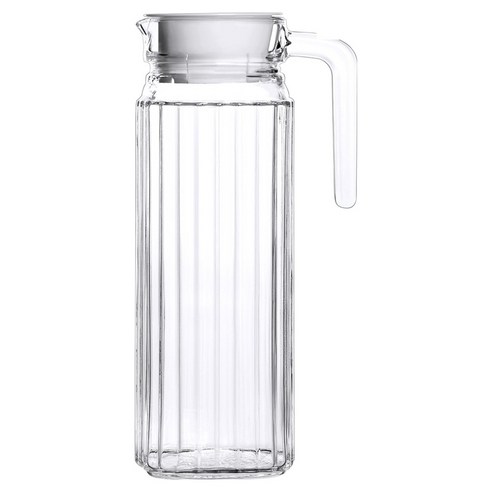 벨라쿠진 베라 손잡이 유리 냉장고물병, 1.1L, 1개