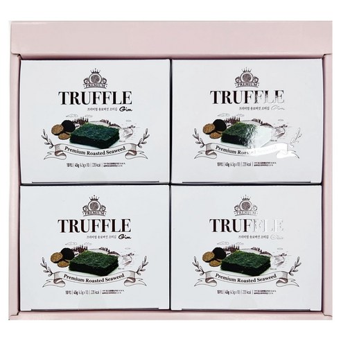 프리미엄 트러플김 10개입 x 4p 선물세트, 1세트