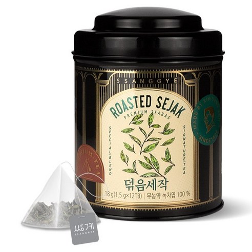 Ssanggye tea tea master can roasted green tea