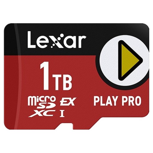 렉사 마이크로SD 익스프레스 Play Pro PCIe NVMe 닌텐도 스위치2 호환 고속 메모리카드, 1TB, 1개 1TB, 1개
