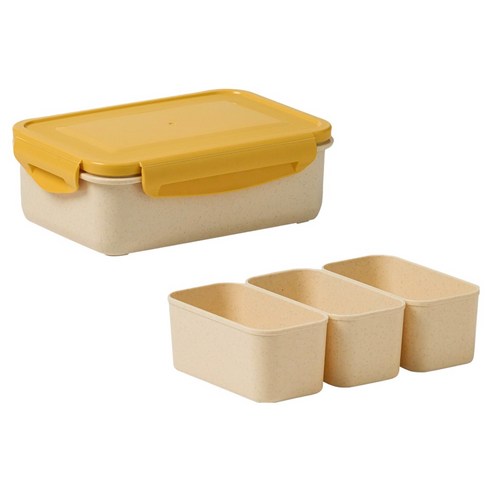 닥터하우스 오래 신선 항균 밀프랩 도시락통 나눔 밀폐용기, 1개, 1.1L