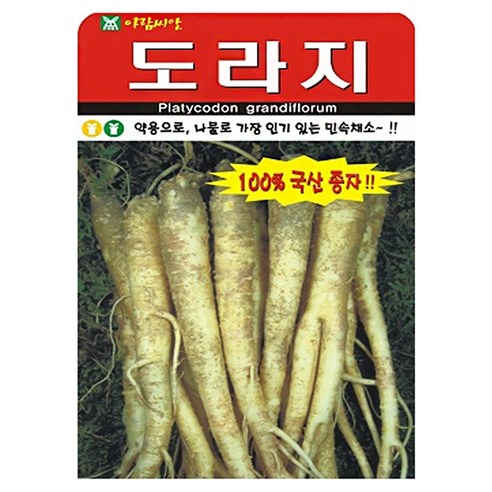 아람종묘 도라지 씨앗 2000p, 1개