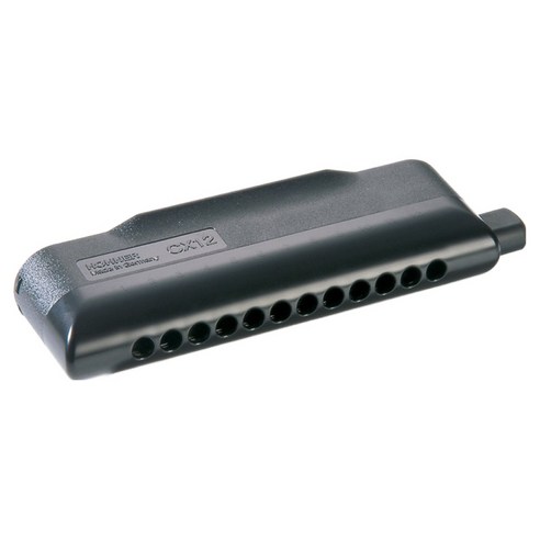 호너 크로매틱 CX12 하모니카, M754500, 블랙, 1개