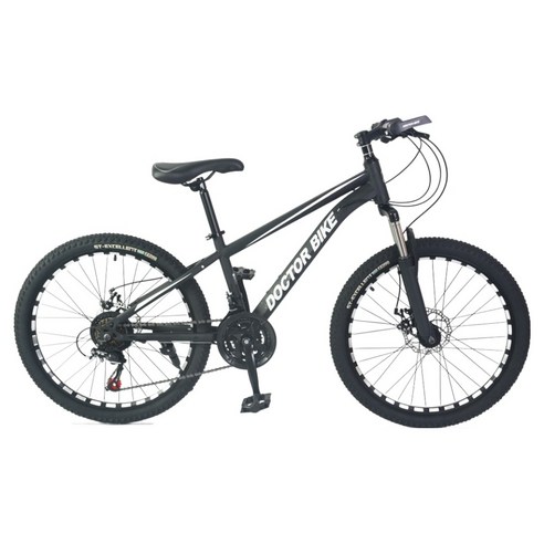 닥터바이크 F-24 ROCKET MTB 스틸 디스크 브레이크 14.8kg, 멧블랙, 170cm, 1개