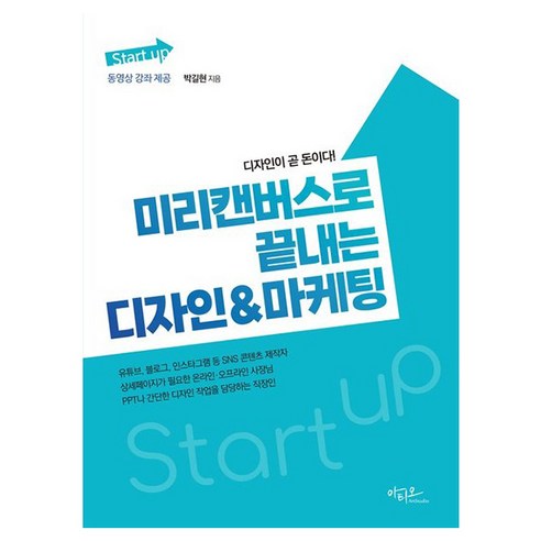 미리캔버스로 끝내는 디자인&마케팅, 아티오, 박길현
