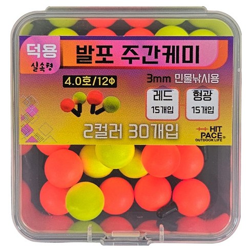 히트페이스 발포 주간케미 30p, 1개