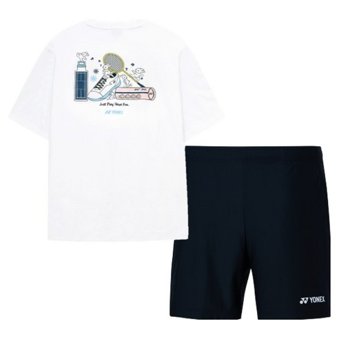 요넥스 배드민턴 상의 253TS035U + 하의 211PH008U 세트
