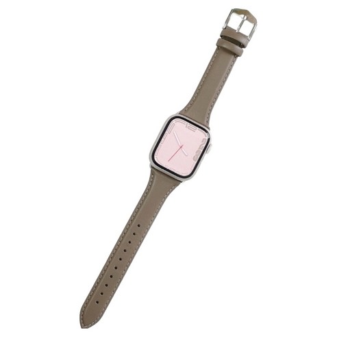 우먼스9999 스마트워치 모던 가죽 밴드 스트랩 38 / 40 / 41 / 42mm, 에토프
