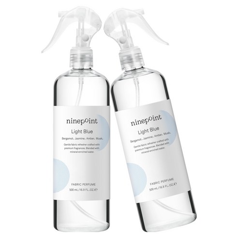나인포인트 섬유향수, 라이트블루, 500ml, 2개