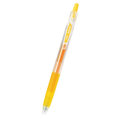 파이롯트 중성펜 쥬스 0.5mm, 옐로우, 1개