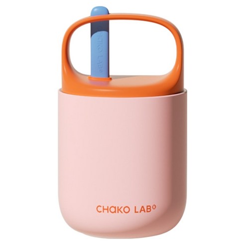 차코랩 바오바오 컵 텀블러, 핑크, 1개, 450ml