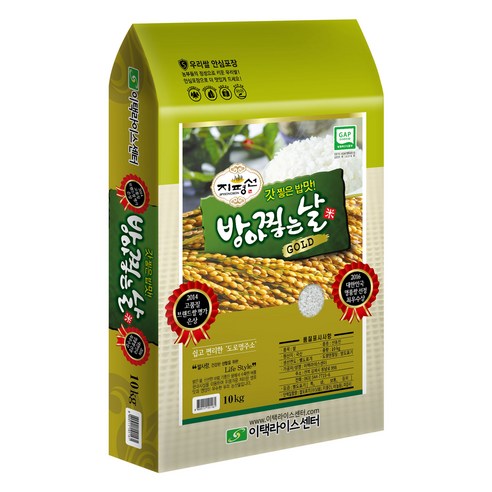 방아찧는날 김제쌀 신동진 골드, 10kg, 1개, 특등급