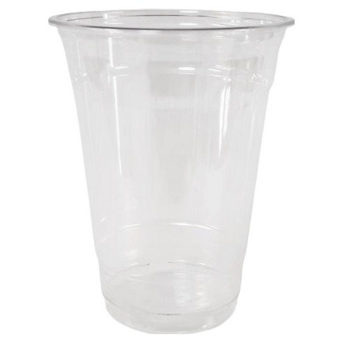 이로울생활 투명 PET 아이스컵 92mm, 100개, 470ml, 1개입