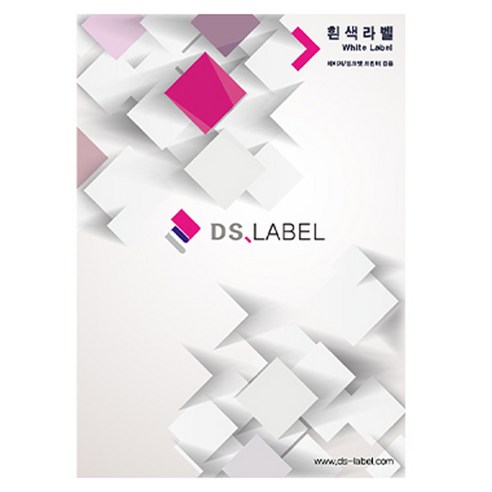 디에스라벨 레이저잉크젯 라벨지 흰색 DS3014 100p, 14칸, 1개