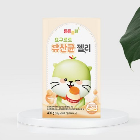 아람농장 튼튼플랜 요구르트 유산균 젤리 20p 400g, 1개 실사용 후기 | 효과 있을까? - 상품 이미지 3