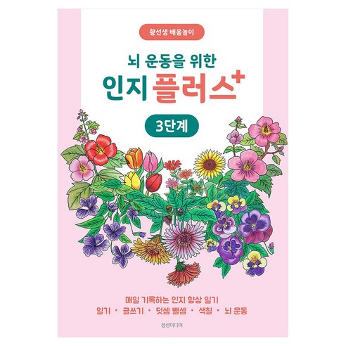 뇌 운동을 위한 인지 플러스 3단계 황선생 배움놀이, 정선미디어, 황현자