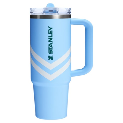 스탠리 퀜처 프로투어 플립스트로 텀블러, 콘플라워 쉐브론, 887ml, 1개