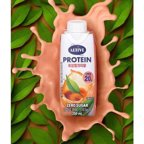 얼티브 프로틴 로얄밀크티향 250ml, 18개 솔직 후기 | 실사용자 리뷰 분석 - 상품 이미지 3