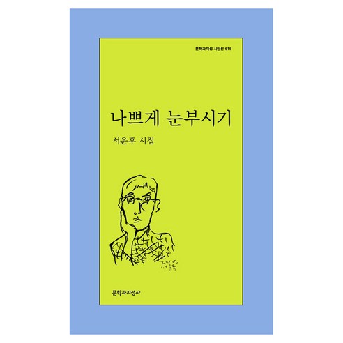 나쁘게 눈부시기:서윤후 시집, 서윤후, 문학과지성사