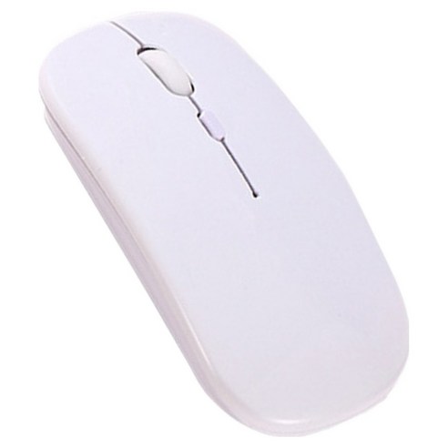 PLEIGO 무소음 블루투스 무선 마우스, 화이트, M20