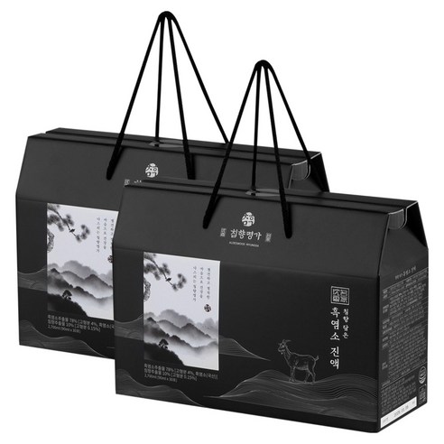 침향명가 수침향 담은 흑염소 진액 30p, 2.7L, 2개