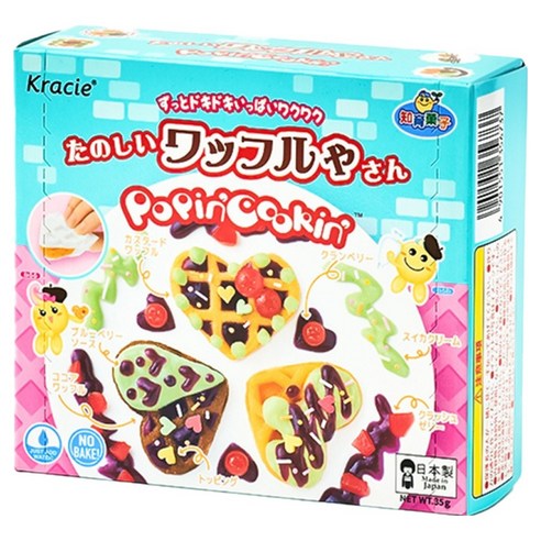 크라시에 타노시이 와플야상 가루쿡 와플 만들기 35g, 트레이 + 스푼 + 가루, 1개
