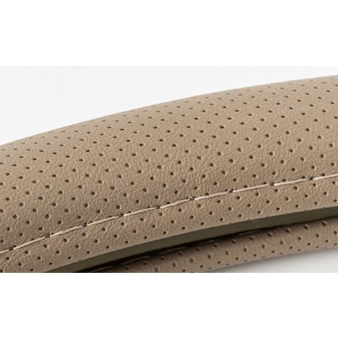 벤딕트 숨쉬는 타공 자동차 핸들커버 D컷 이미지 2