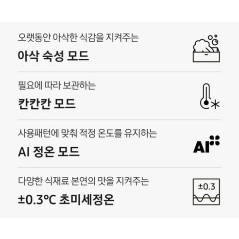 삼성전자 Bespoke AI 김치플러스 490L 스탠드형 4도어 김치냉장고 방문설치 이미지 4