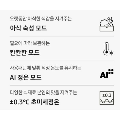 삼성전자 Bespoke AI 김치플러스 490L 스탠드형 4도어 김치냉장... 개봉기 | 실사용 후기 - 상품 이미지 4
