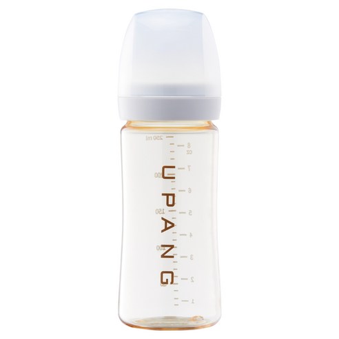 유팡 맘마 PPSU 노꼭지 젖병, 라이트그레이, 250ml, 1개