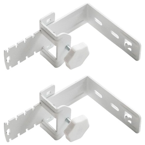 더원홈데코 안뚫어고리 이지픽스2 대형 103 x 74 x 27 mm, 2개, 화이트