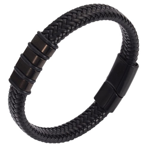 퍼스트리버 감성 패션 팔찌 4단추 23cm, 1개