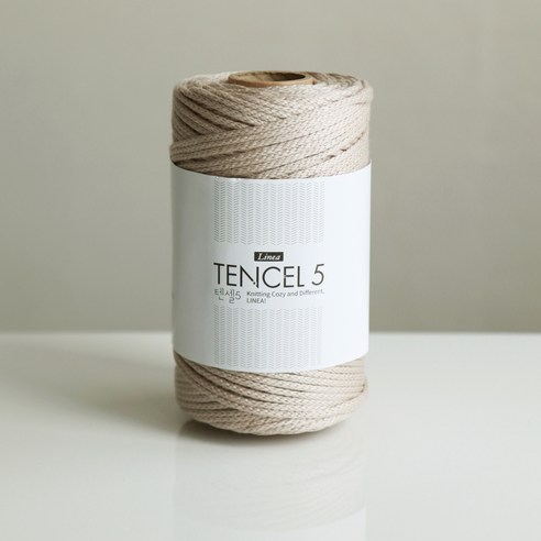 리네아 텐셀 코바늘 마크라메실 125m 250g, 02, 1개