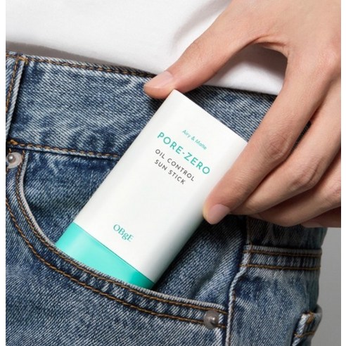 OBge 포어제로 오일 컨트롤 선스틱 SPF50+ PA++++ 이미지 4