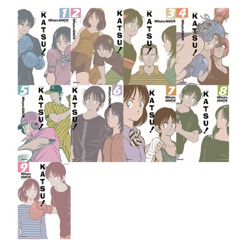KATSU! 카츠 1~9권 세트 전 9권, Mitsuru ADACHI, 대원씨아이