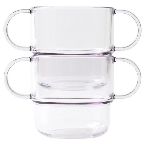 탁가온 유아용 에코젠 양손 투명컵, 클리어, 2개, 200ml