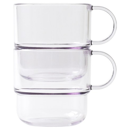 탁가온 유아용 에코젠 한손 투명컵, 클리어, 2개, 200ml