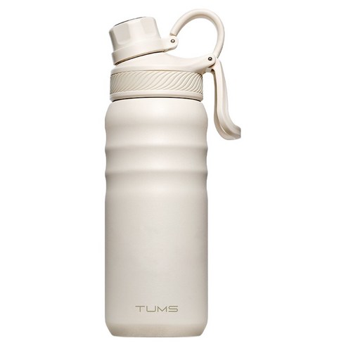 텀스 스포츠 진공 스텐텀블러, 크림화이트, 500ml, 1개
