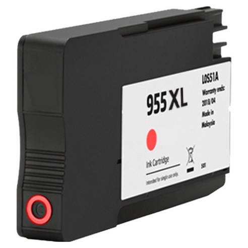 오피스토어 HP955 HP8710 HP8210 HP8720 HP8730 HP7740 호환 잉크 대용량 955 XL, 1개, 빨강