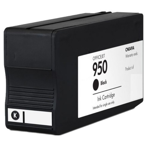 오피스토어 HP950 XL HP8100 HP8600 HP8610 호환 잉크 리필 CN045, 검정, 1개
