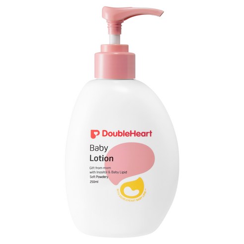 더블하트 베이비 로션 소프트 파우더리, 250ml, 1개