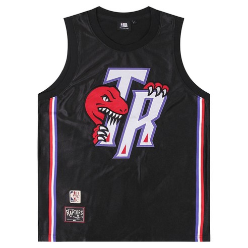 NBA 남녀공용 토론토 랩터스 HWC 사틴 슬리브리스 농구복 상의 N252TS856P