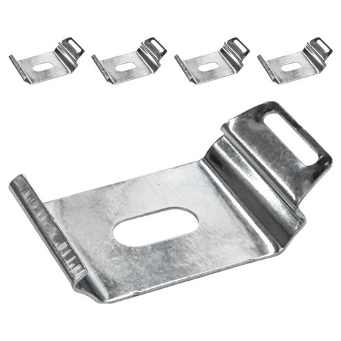 더원홈데코 알류미늄 블라인드 스냅 브라켓 35 x 30 x 20 mm, 메탈, 5개 메탈, 5개