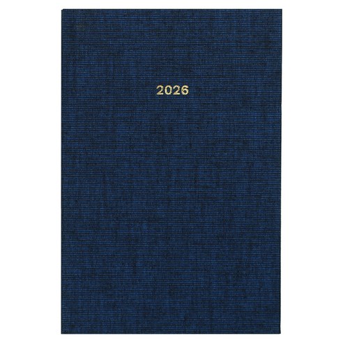 페이퍼리안 2026년 애티튜드 데일리 플래너 A6, 로얄 네이비, 1개