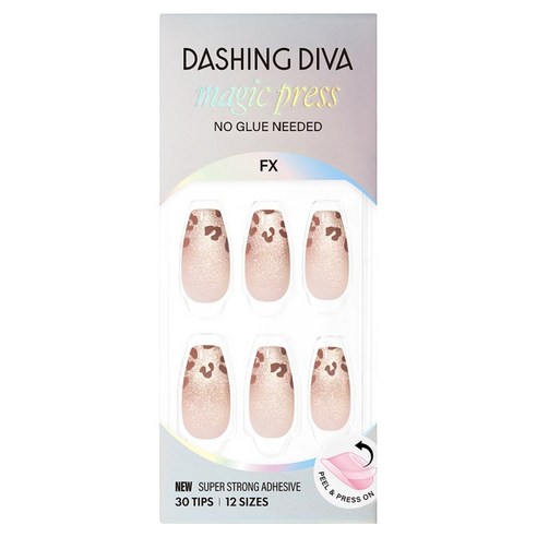 데싱디바 매직프레스 네일 코핀, 레오, 1세트