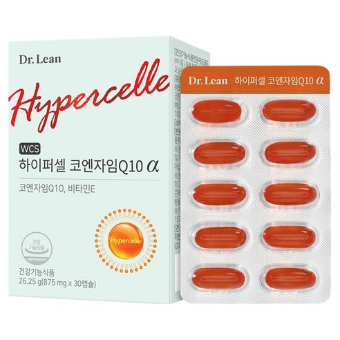 닥터린 하이퍼셀 코엔자임Q10 알파 26.25g 30정, 1개 맛있게 먹은 솔직 후기 썸네일