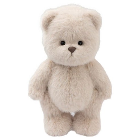 테디테일즈 레나베어 장모 인형 M, 30cm, 밀크티, 1개