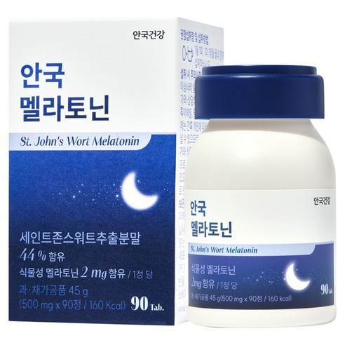 안국건강 안국 멜라토닌 45g, 90정, 1개